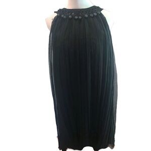 New! Black Catherine Malandrino Sleeveless Dress